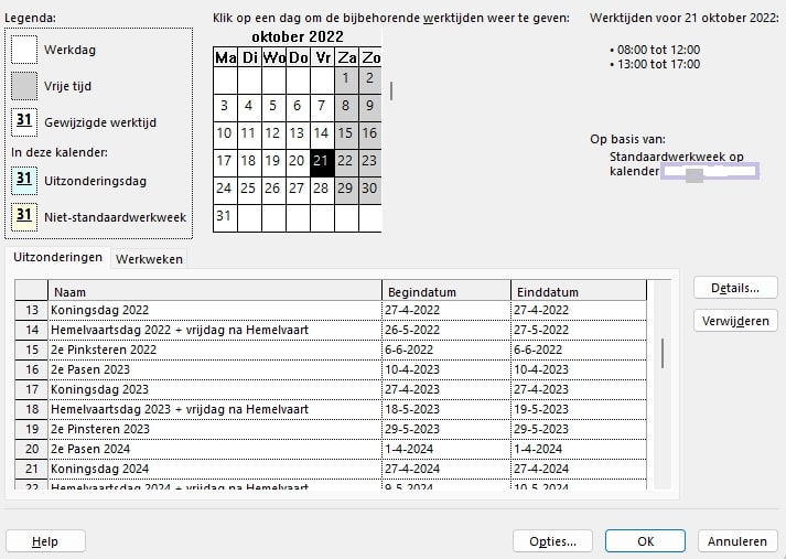 Sjablonen in Microsoft Office